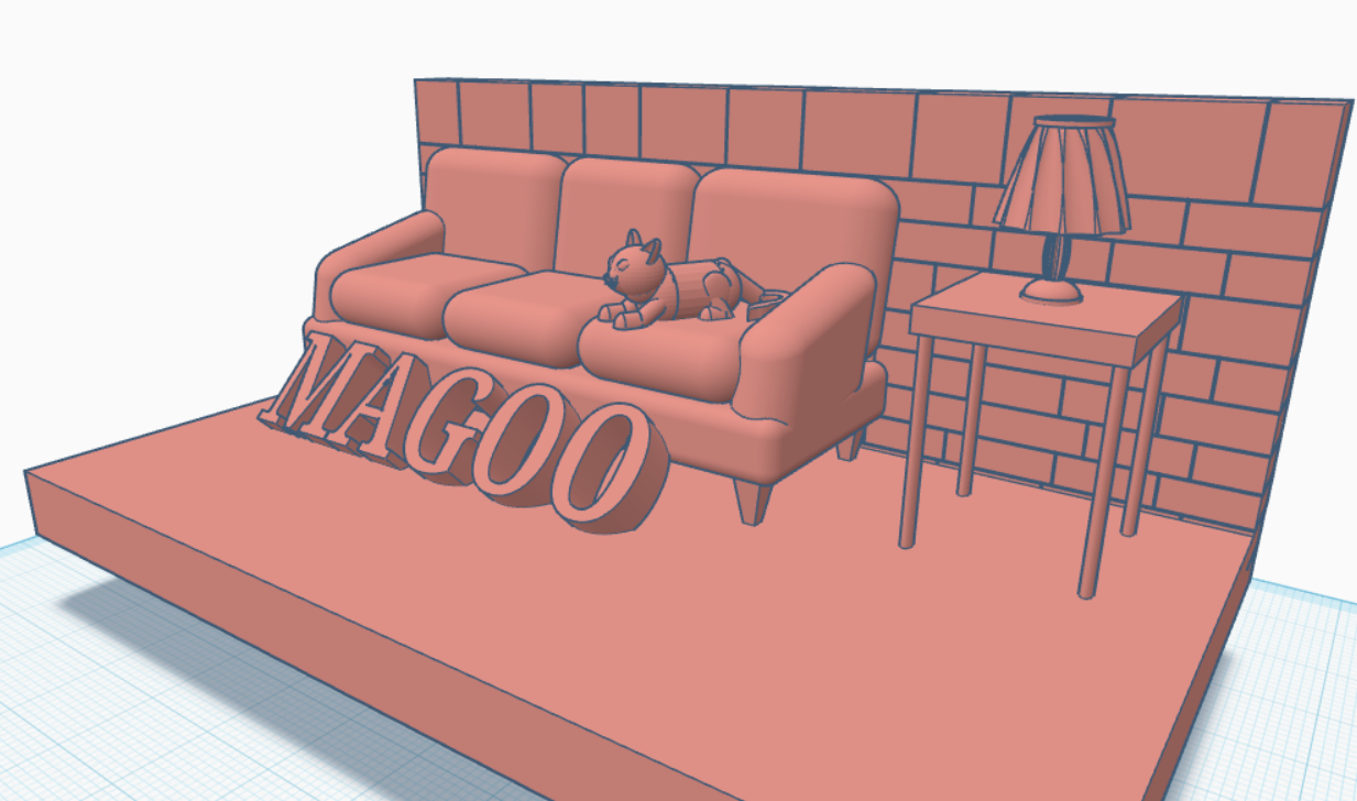 Cat on Couch