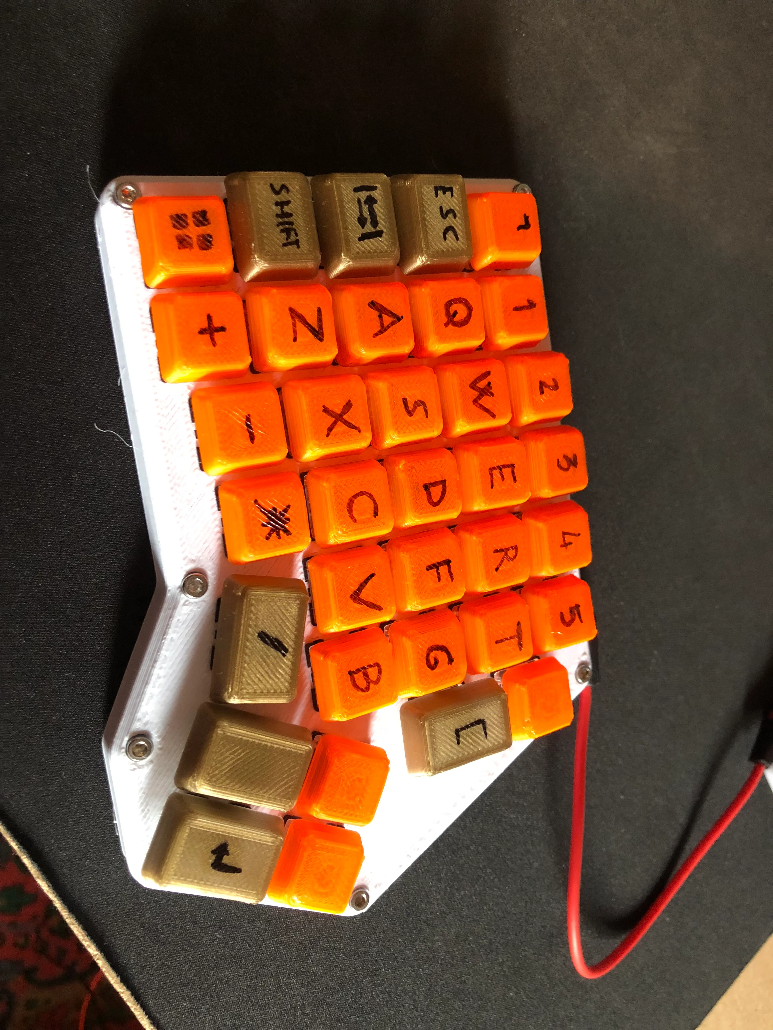 Flat top cherry mx compatible keycaps