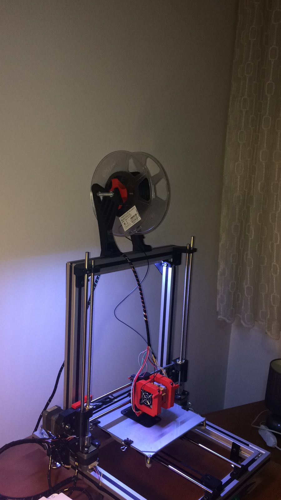 Filament Spool Holder for AL profiles (20x20,30x30) Universal