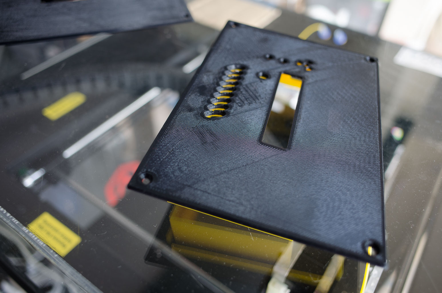 Panel-enclosure for new SMD-based geiger counter by impexeris