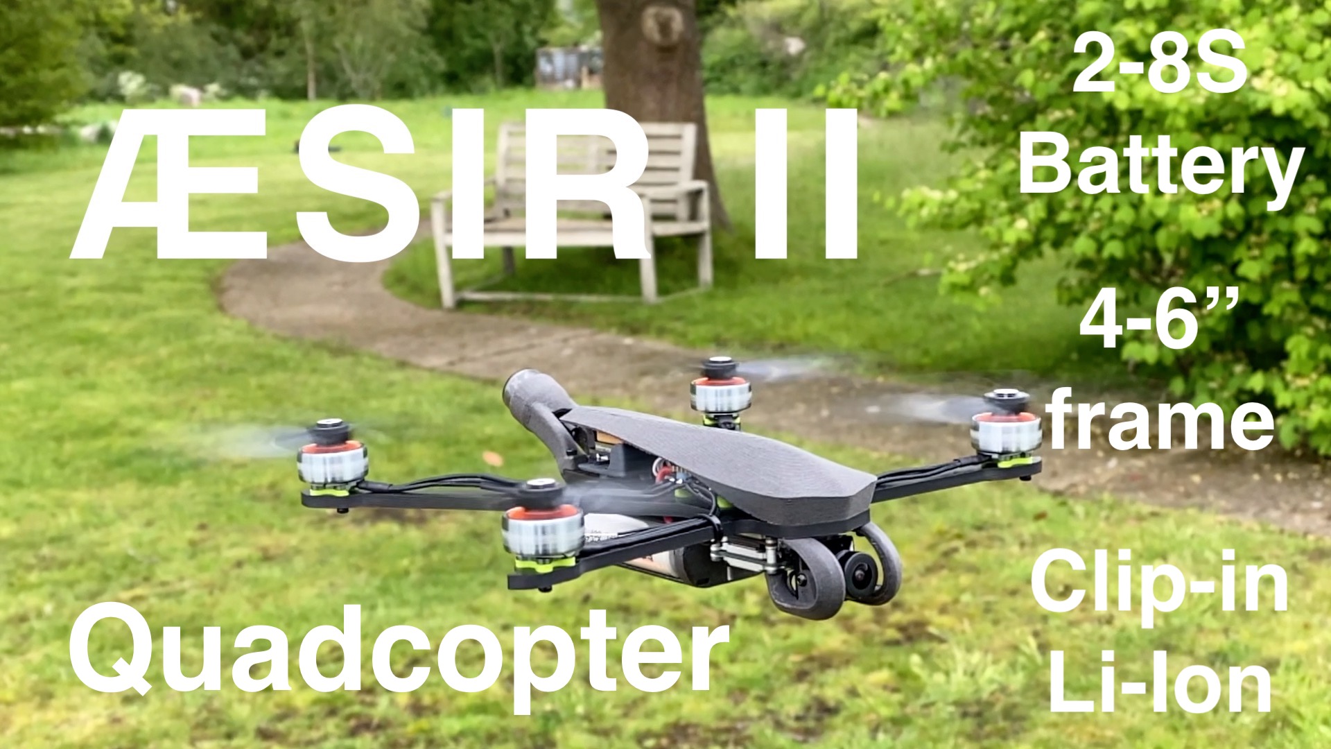 AESIR II - 2S-8S Li-Ion Endurance Drone