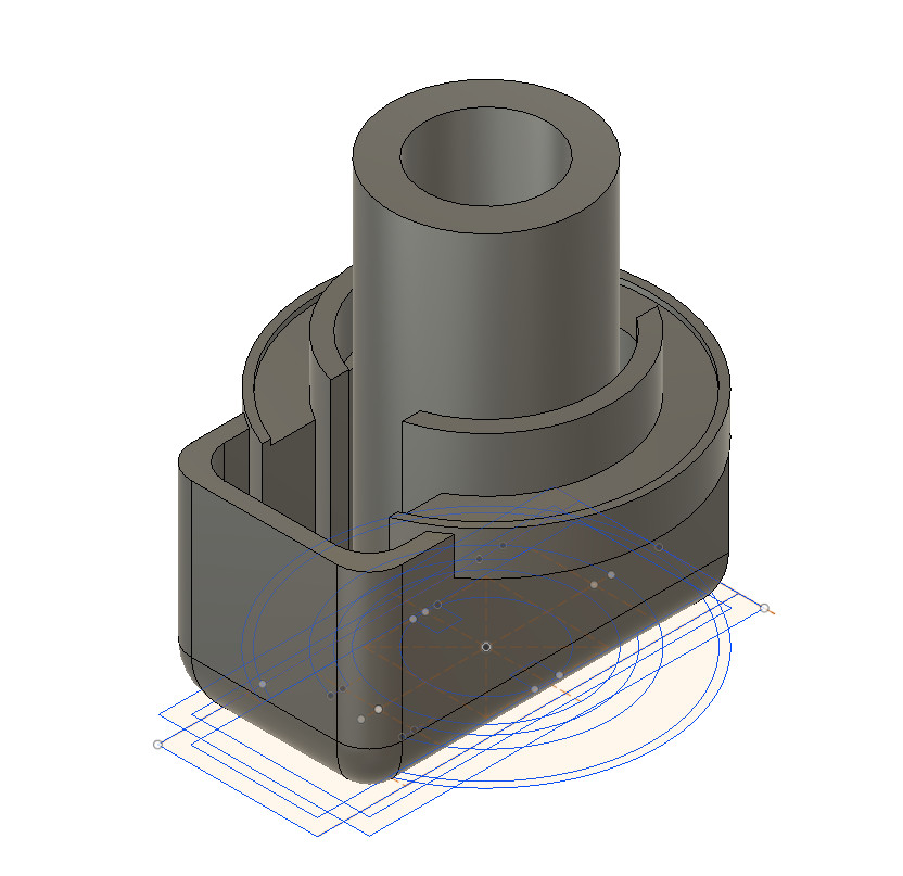Daihatsu Yrv AC Control Knob