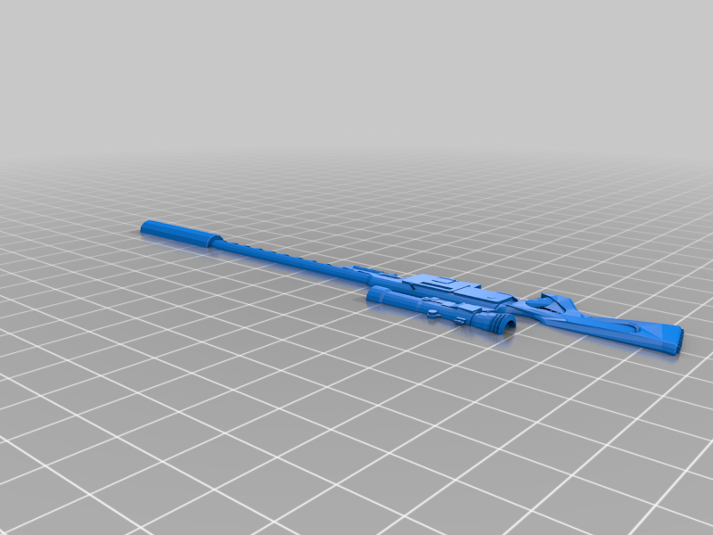 Snipe rifle EMRE half part