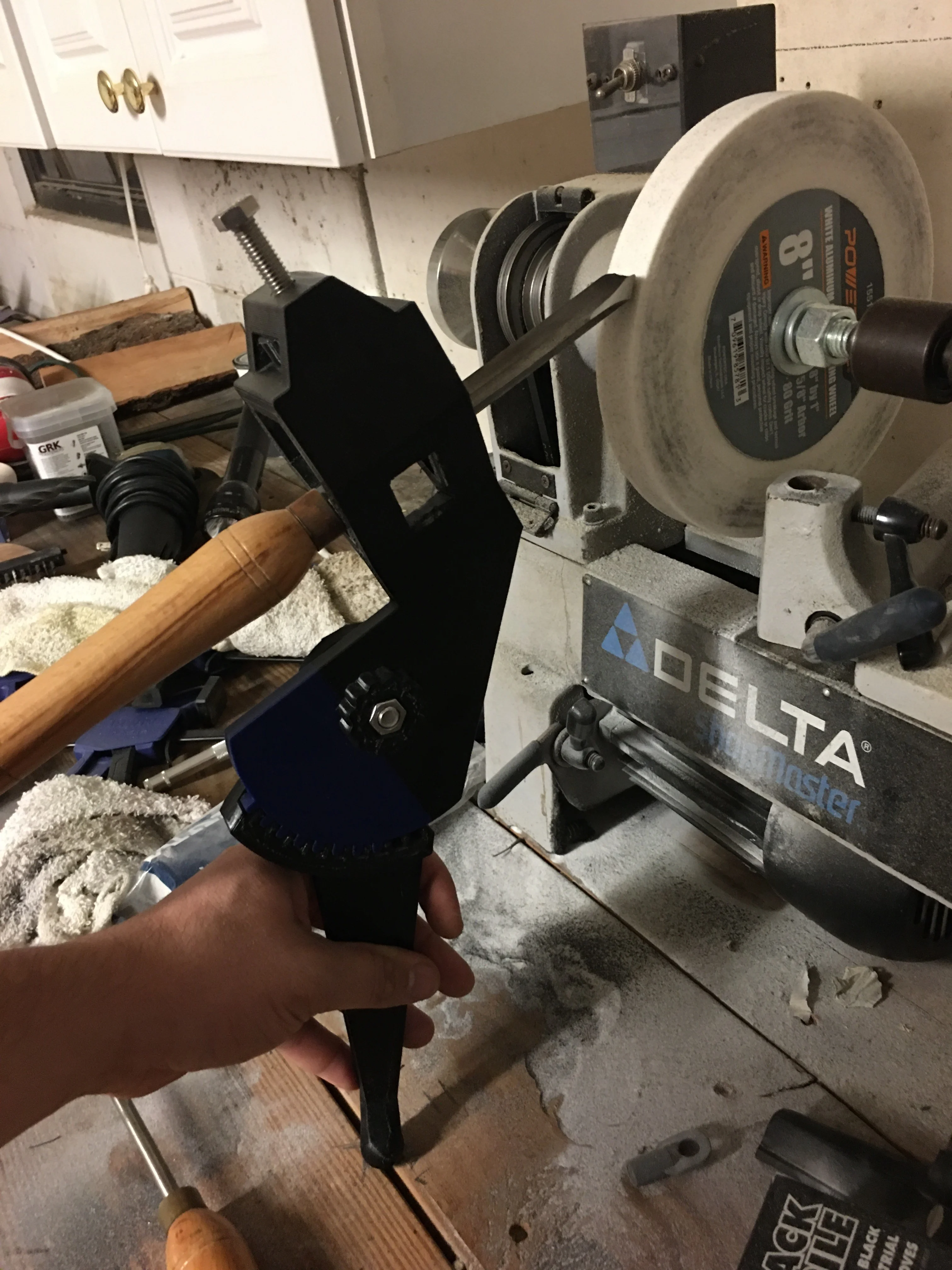 Woodturning Gouge Sharpening Jig