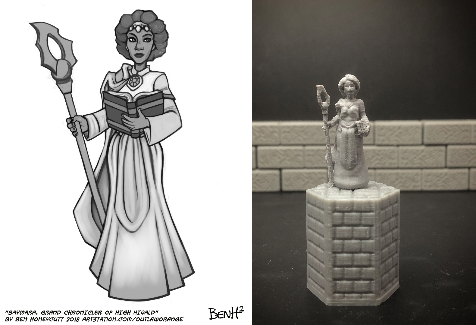 Chronicler (28mm/32mm scale)