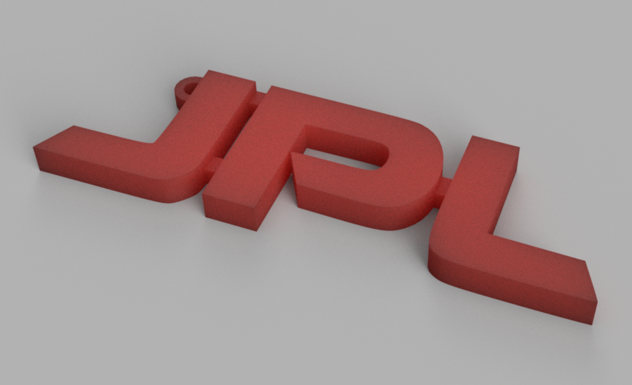 NASA JPL keychain