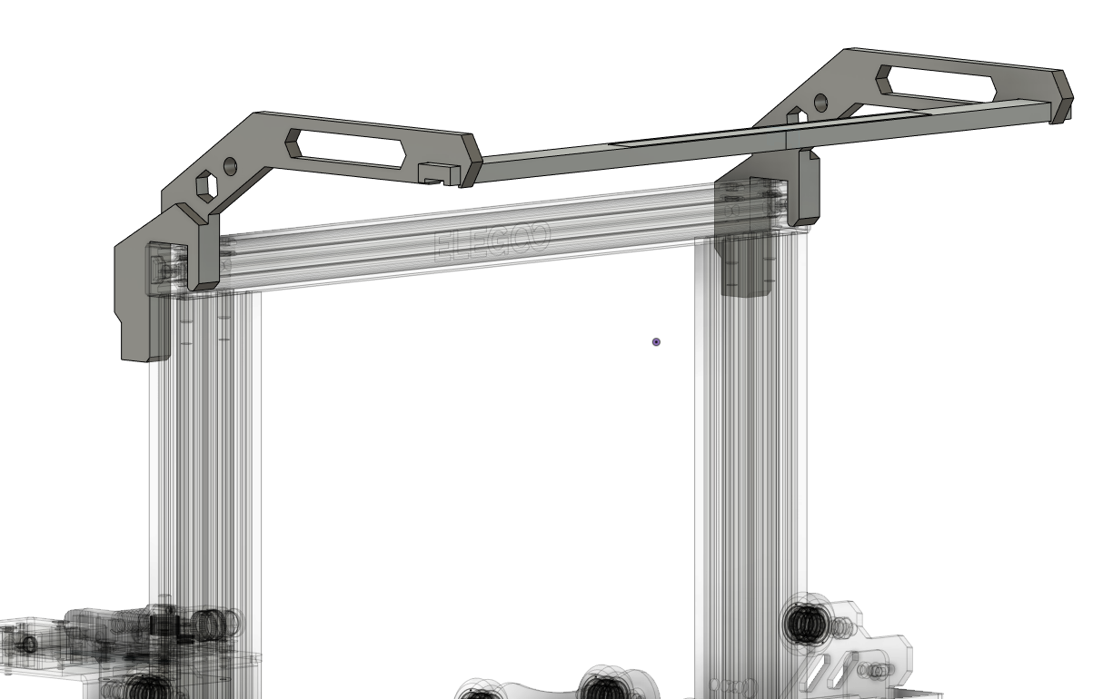 Elegoo Neptune 2 Lightbar plus mount