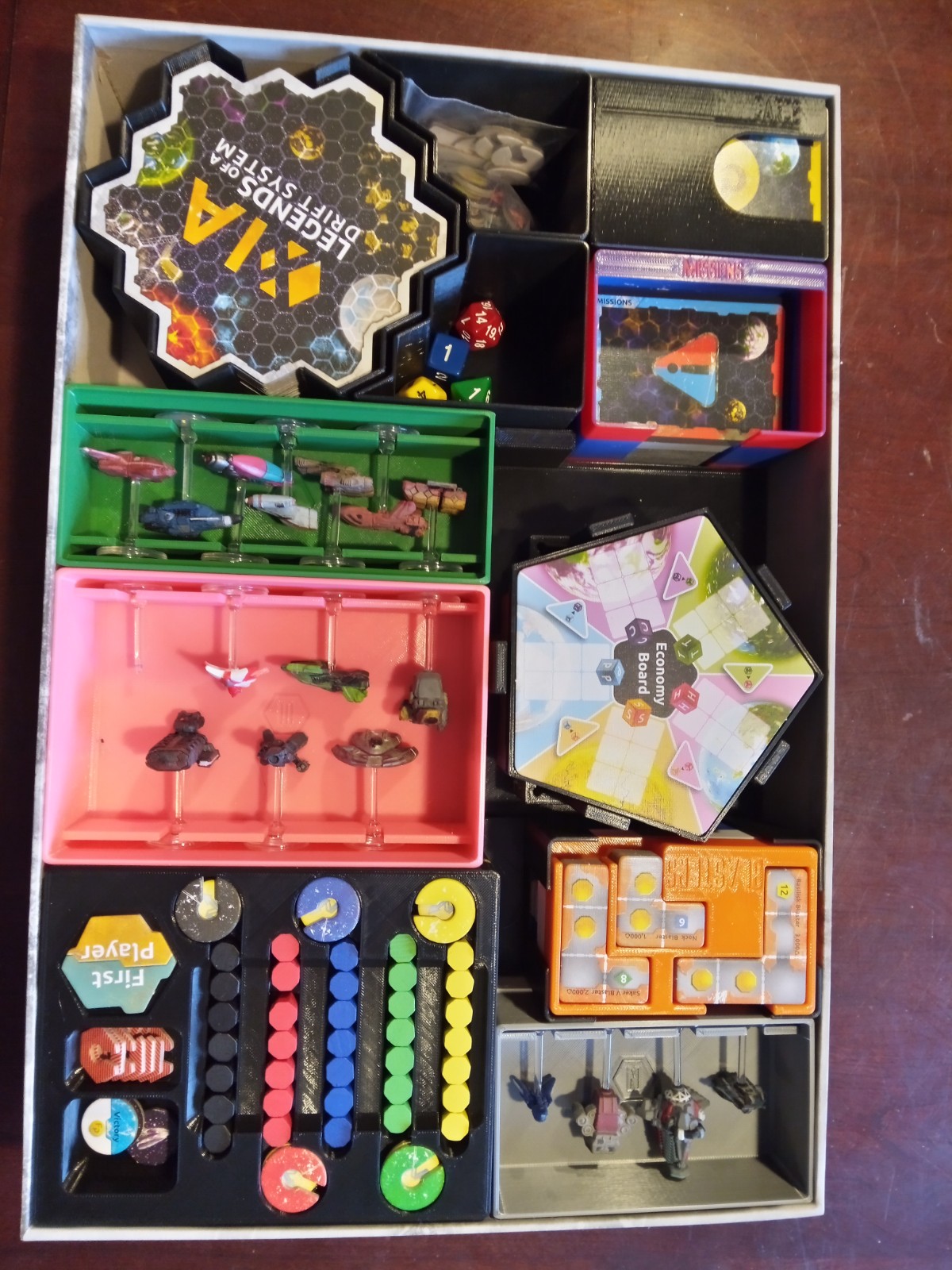 XIA Legends of a Drift System First Printing Game Insert