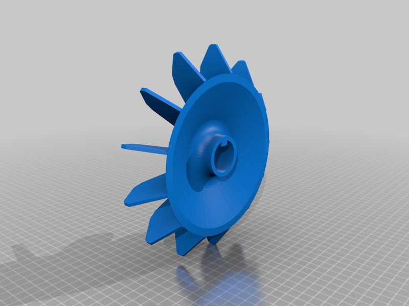 Cooling fan for electric motor