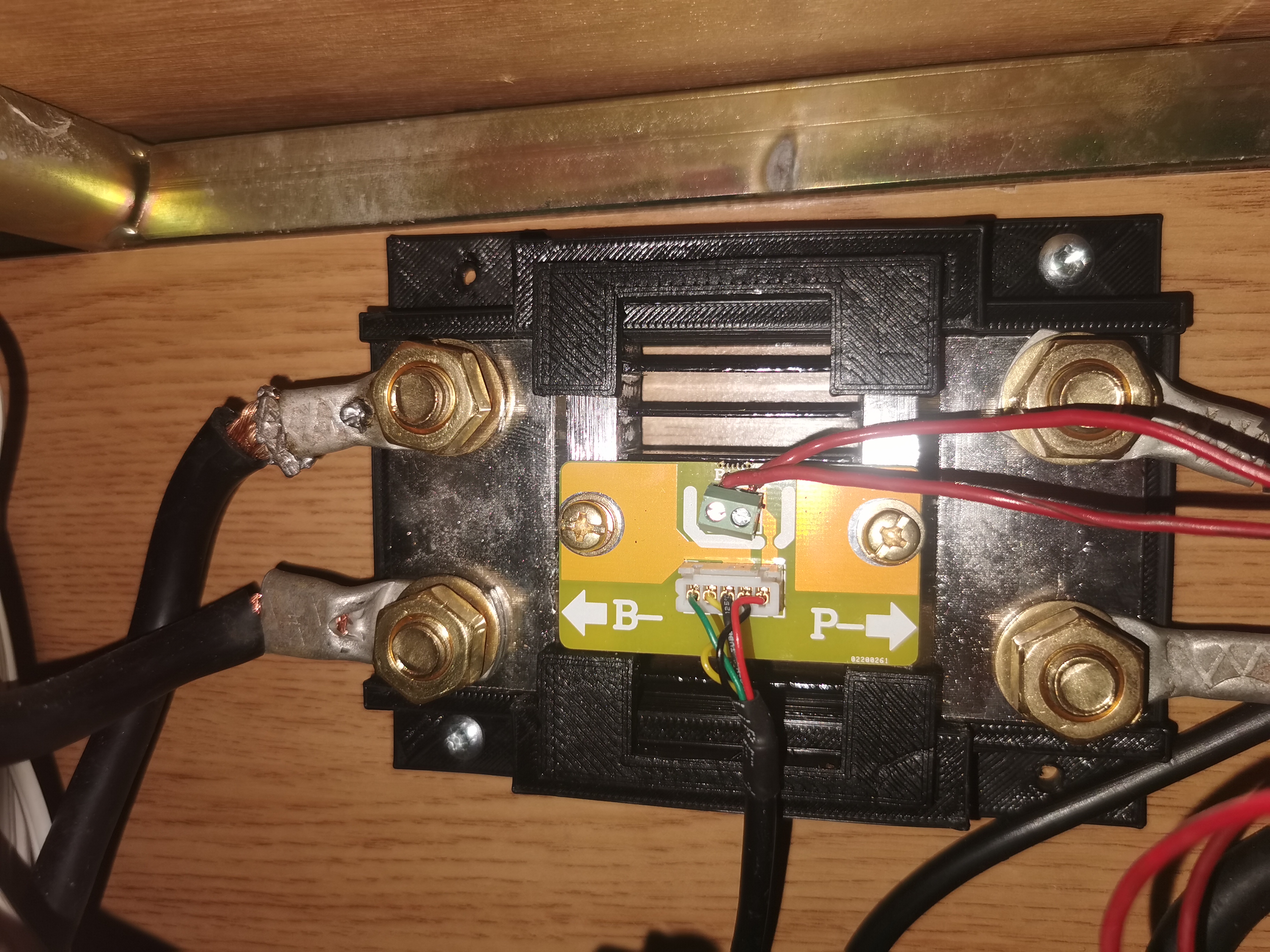 holder for coulomb rv batterie indicator 500a ( aliexpress )