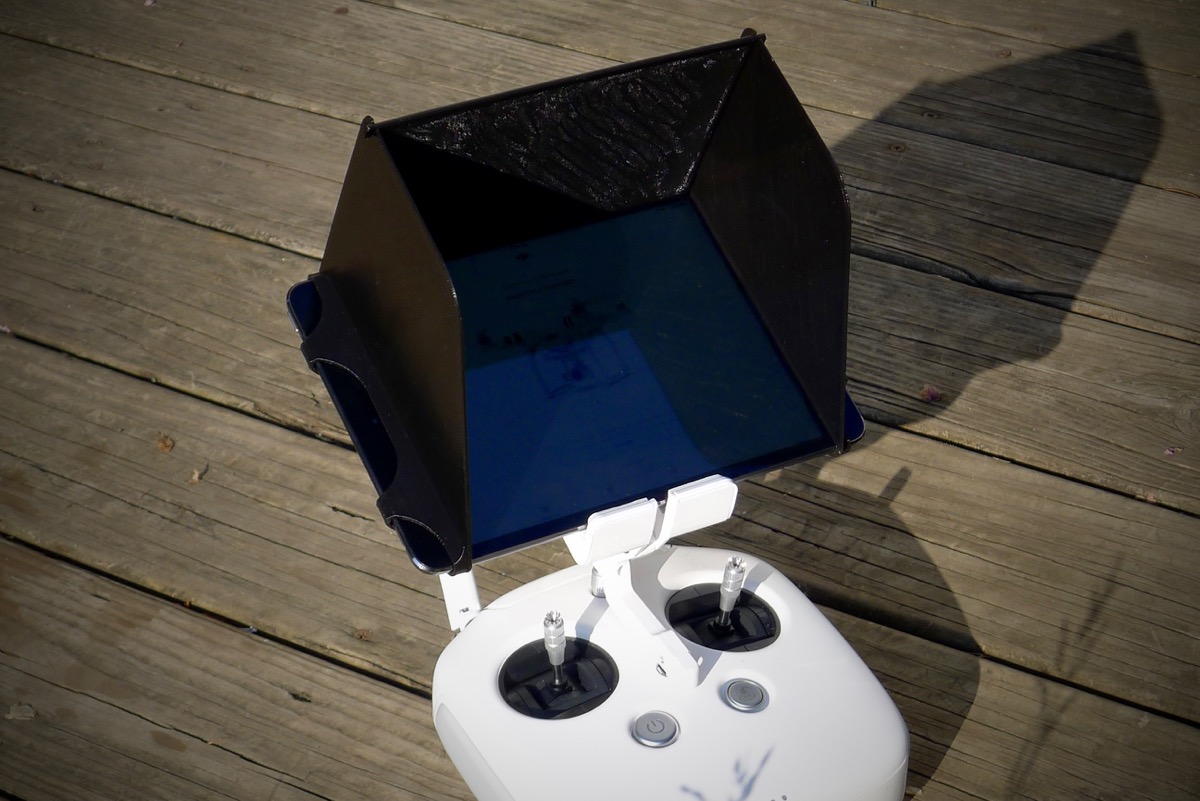 iPad Mini hood/visor/shade