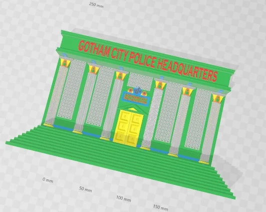 Gotham City Police Headquarters (Batman 66)