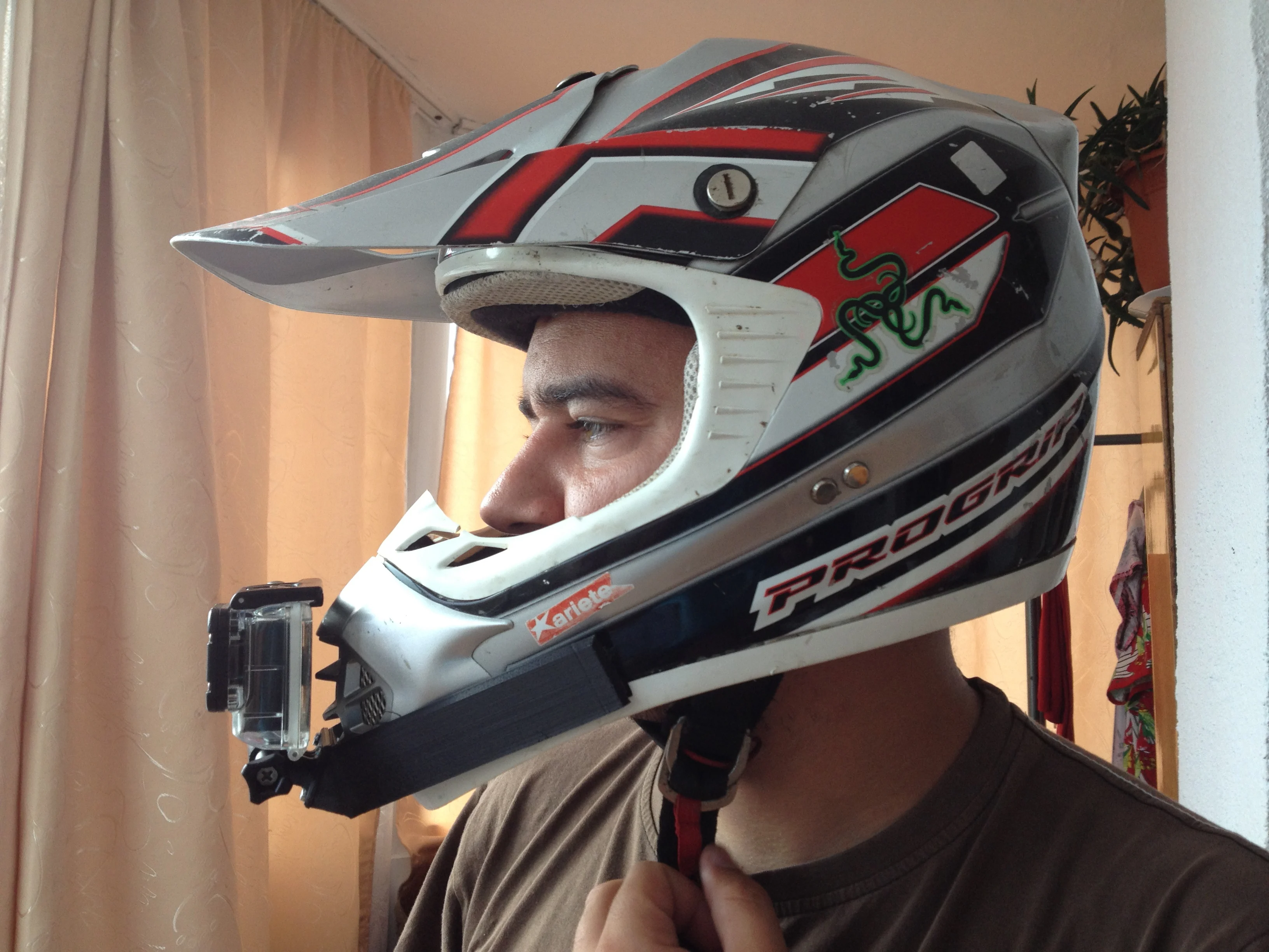 Gopro chin mount