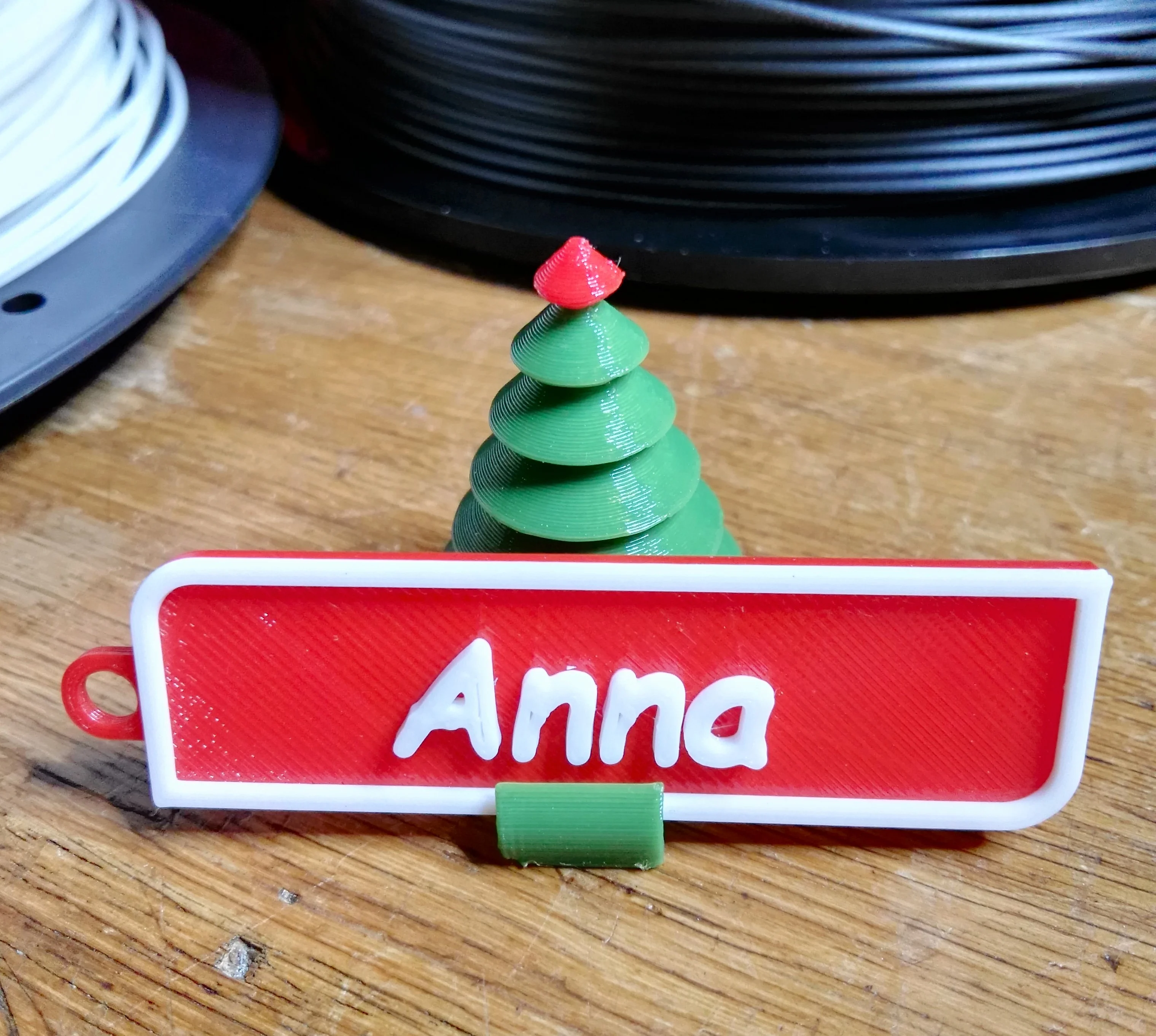 Placeholder for the christmas table