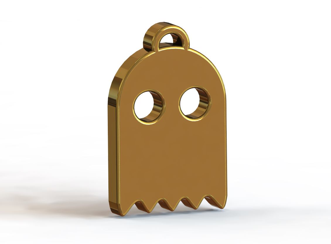 PacMan Ghost - KEY CHAIN