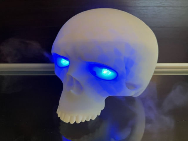 Mana spreading Lich-skull