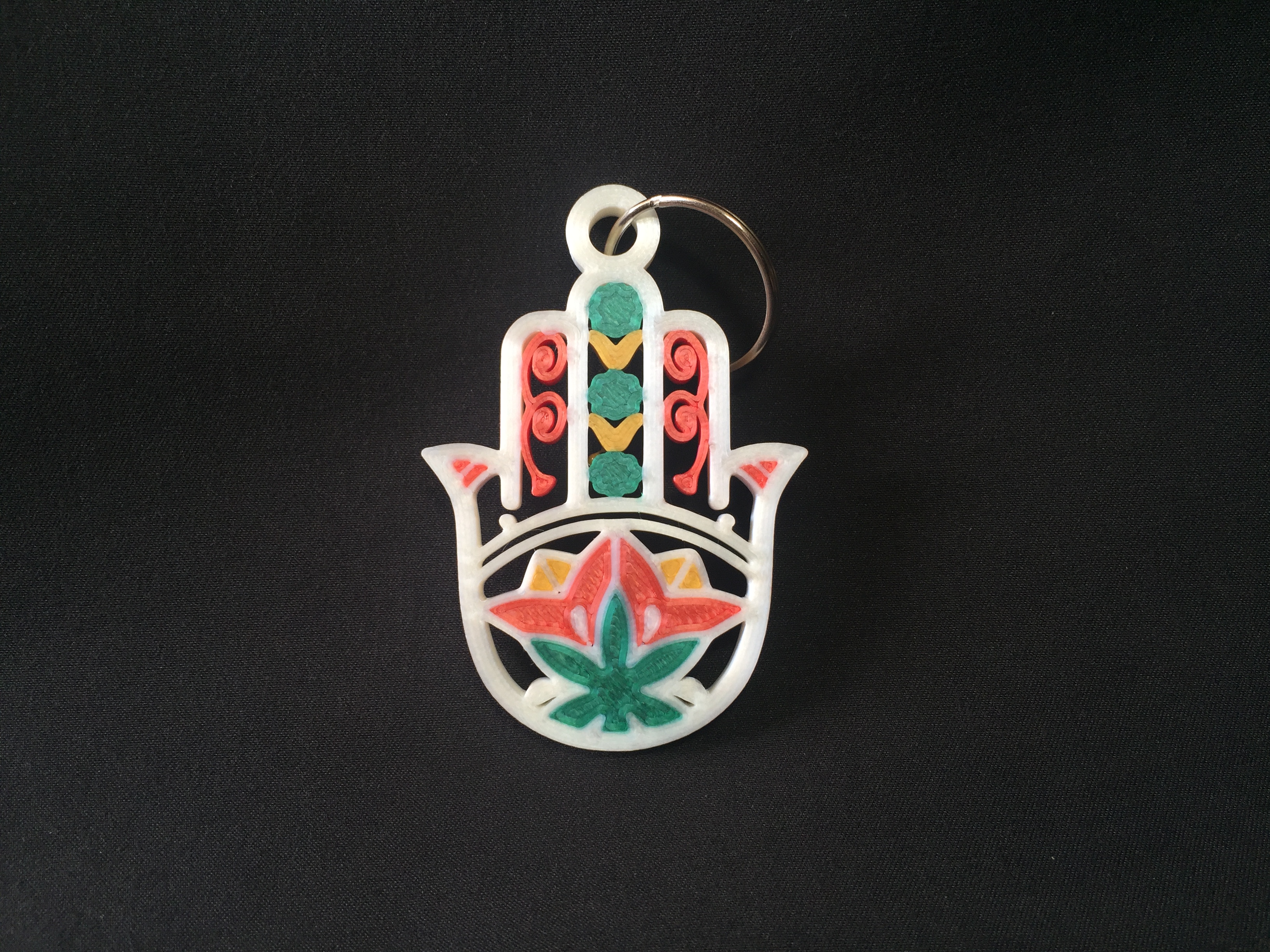 Hamsa Key Chain
