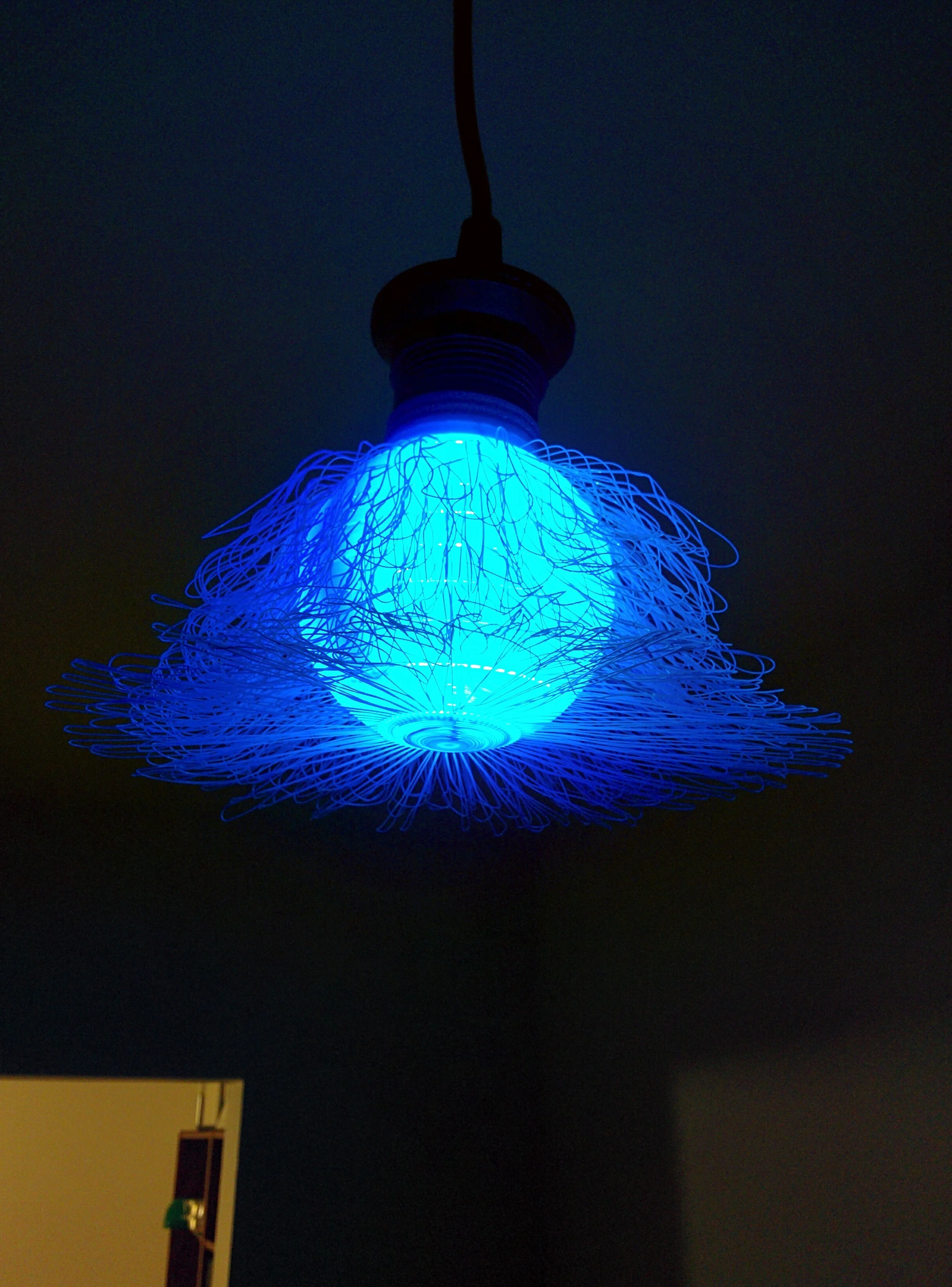 Furry lamp