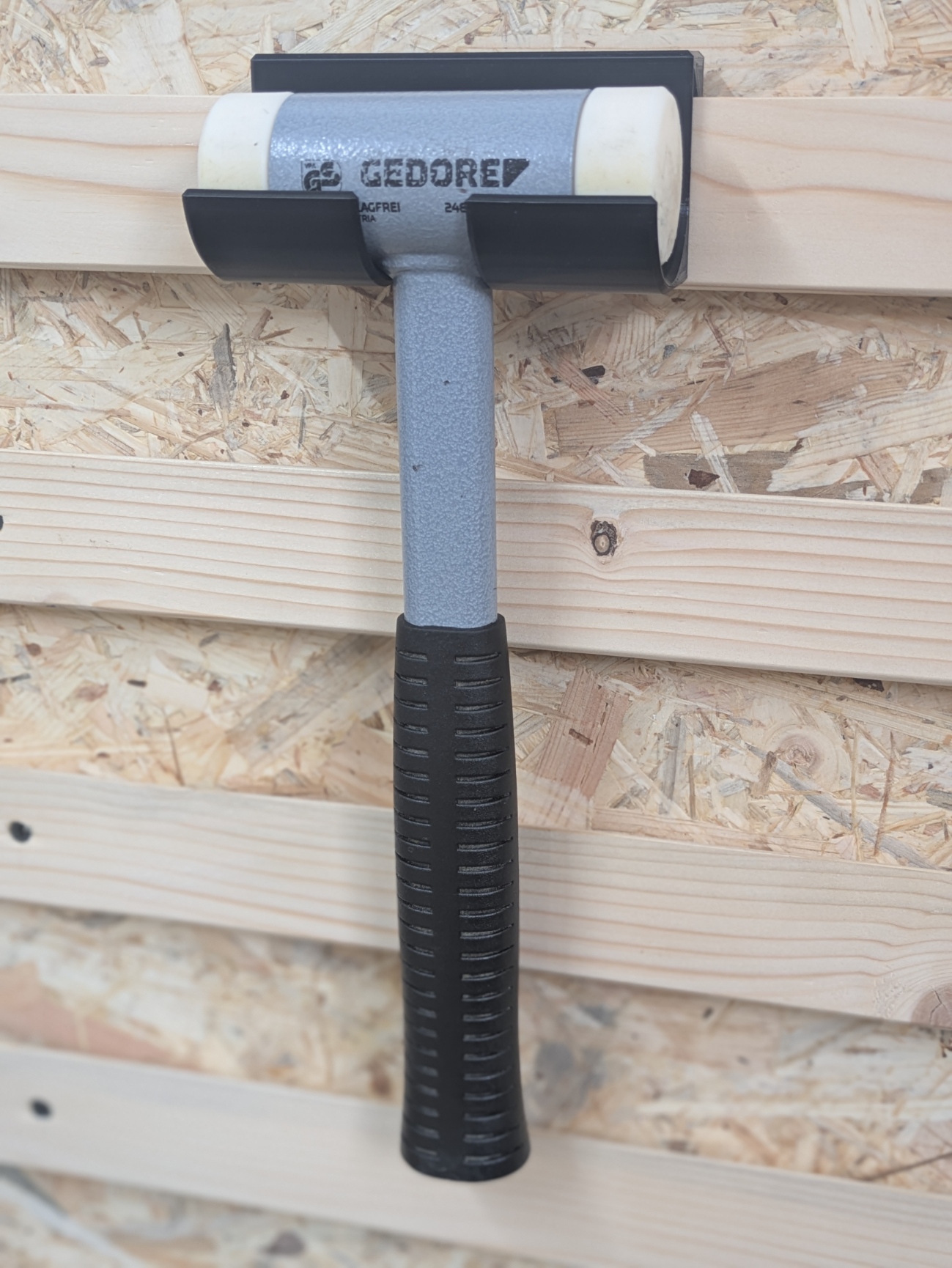 French Cleat Halter Gedore Rückschlagsfreier Hammer