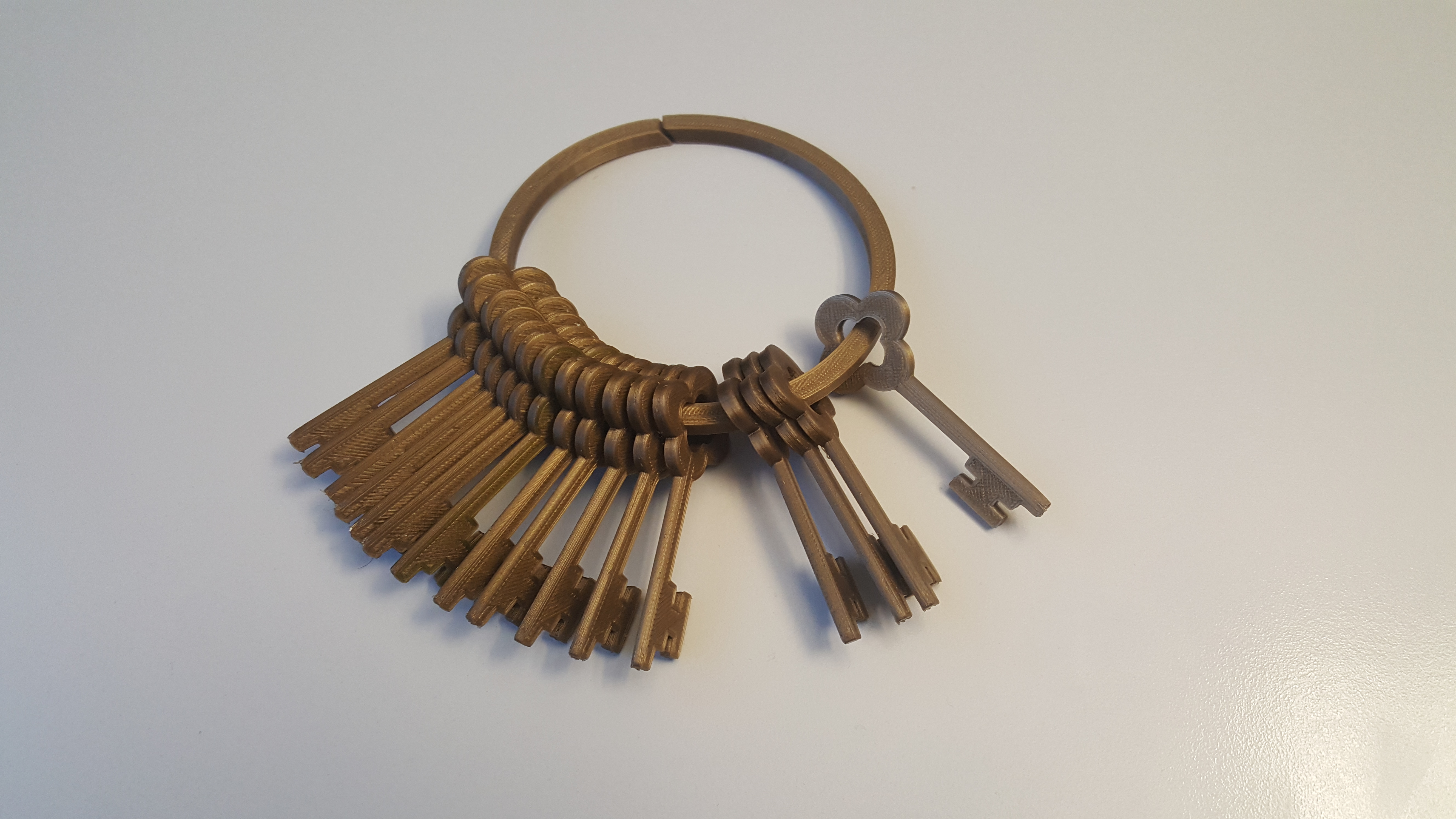 Prison Keys & Keyring