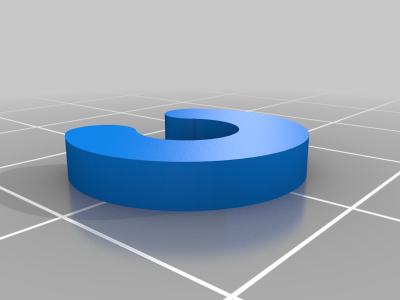 C-shaped pad / C - podložka "pro Vohliho"