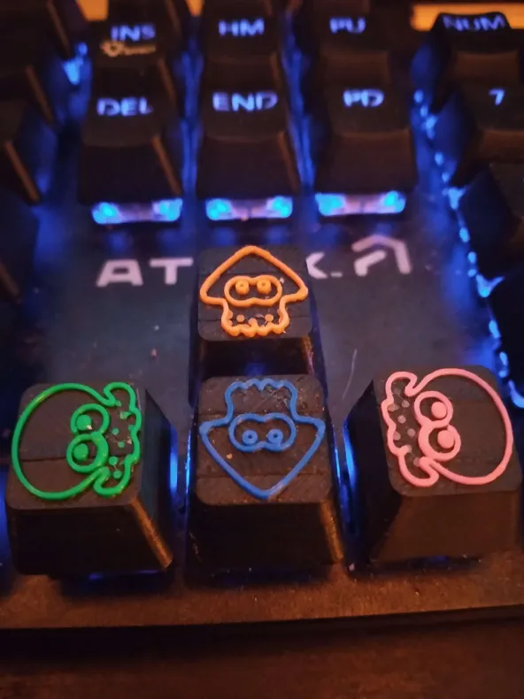 Splatoon Keycap
