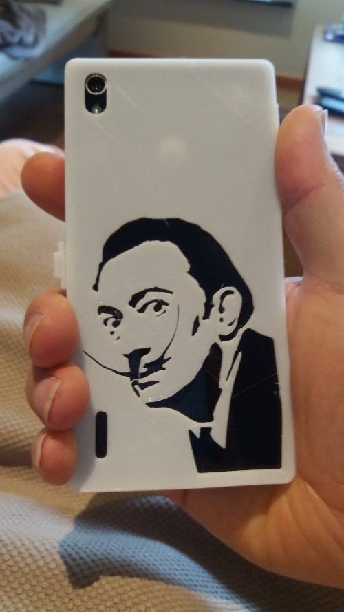 Salvador Dali & Van Gogh Huawei smartphone case