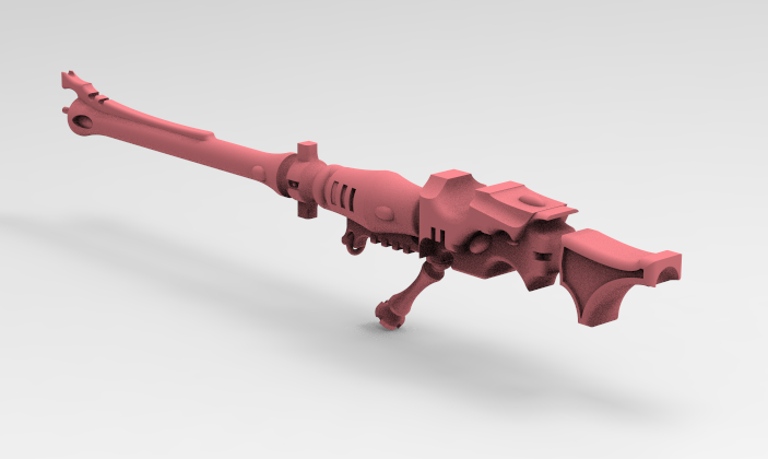 Black spear space bad elf heavy weapon
