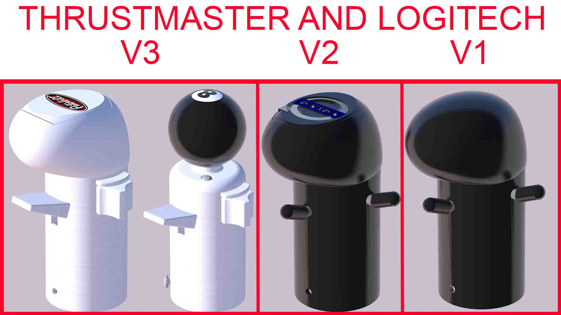 Shifter for Thrustmaster and Logitech G25,G27,G29 (Ets2 and Ats)