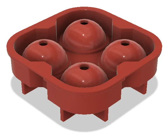 Silicone Ice Balls Tray Mold
