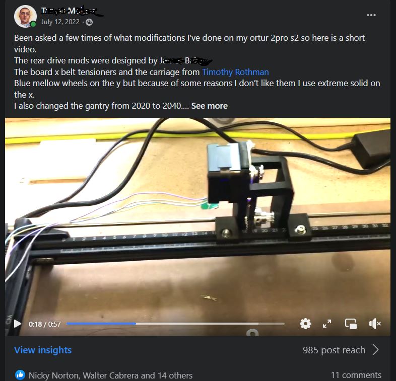 Laser Rear Drive