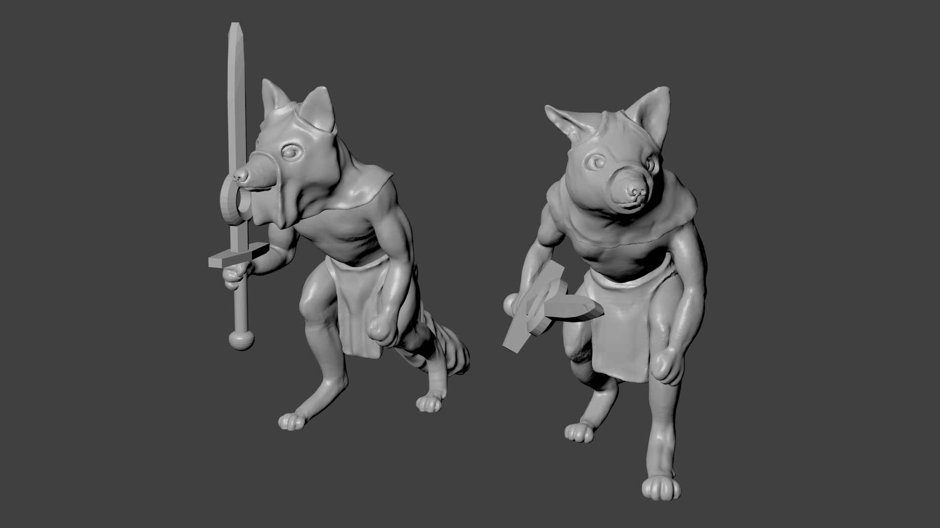 Foxmen: Spiritual Guardians miniatures