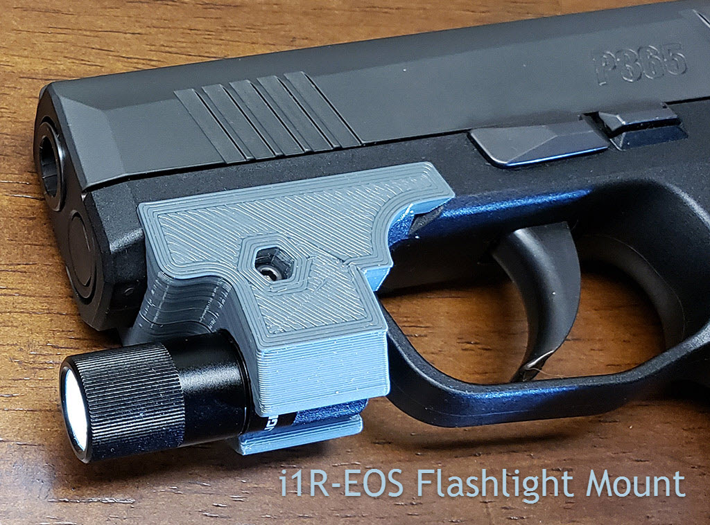 Sig P365 Rail Mount Flashlight & Picatinny