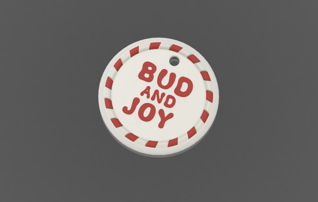 Bud and Joy Ornament