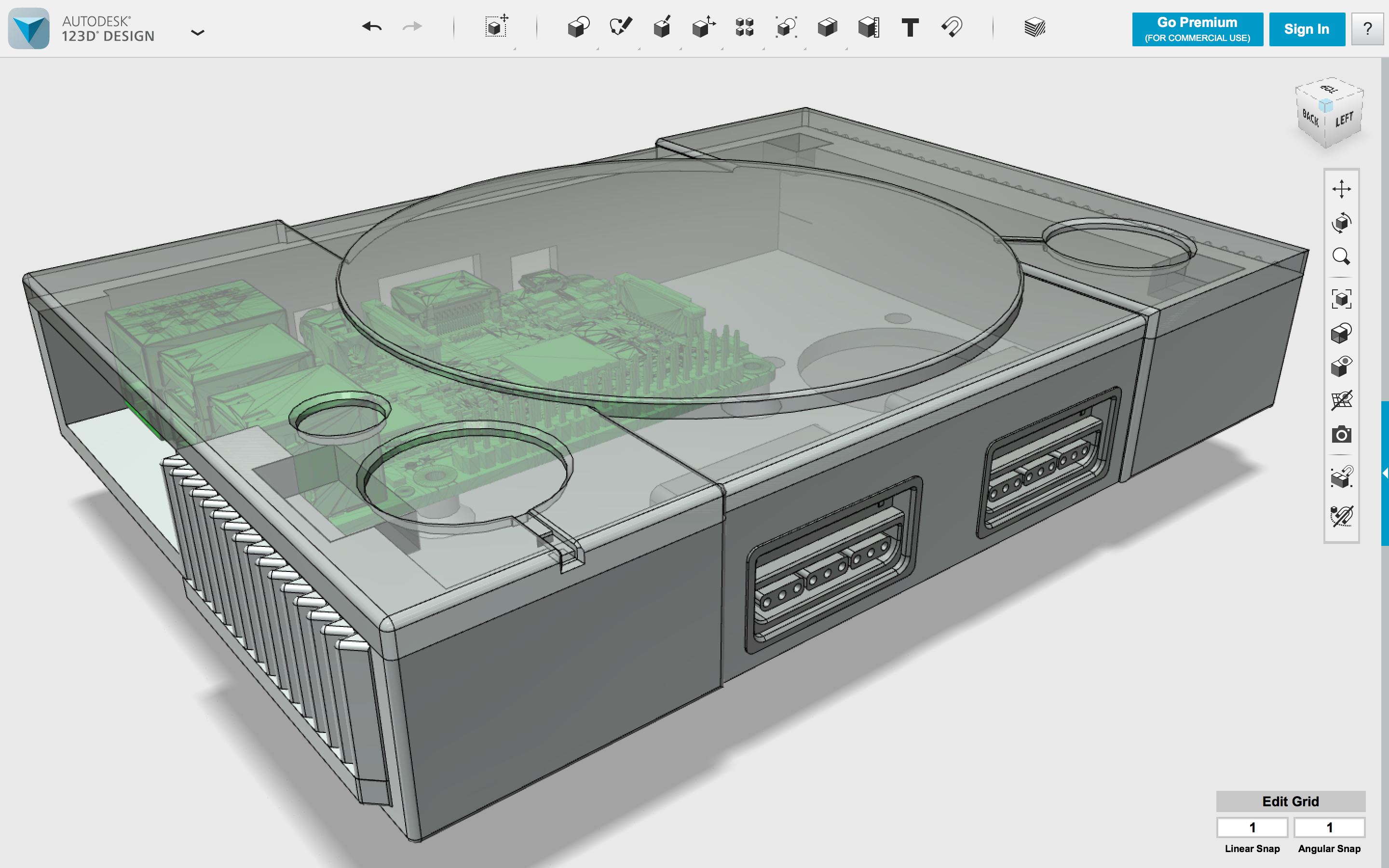 Playstation Pi Mini V3 (Raspberry Pi 2 + 3 Case)
