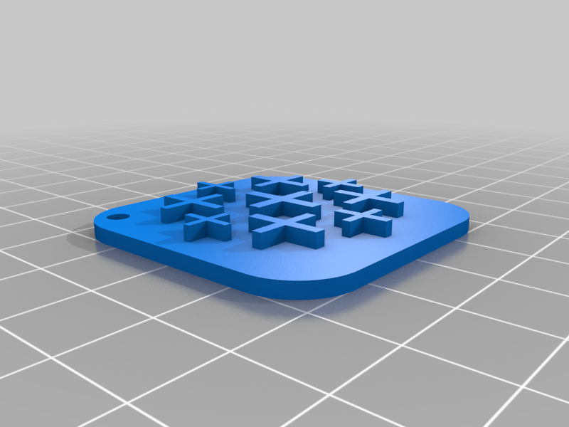 Tableau Logo Keychain