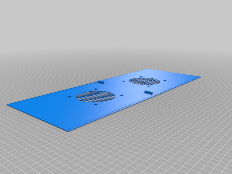 Ender 5 Plus Case Cover for Noctua 92mm Fans