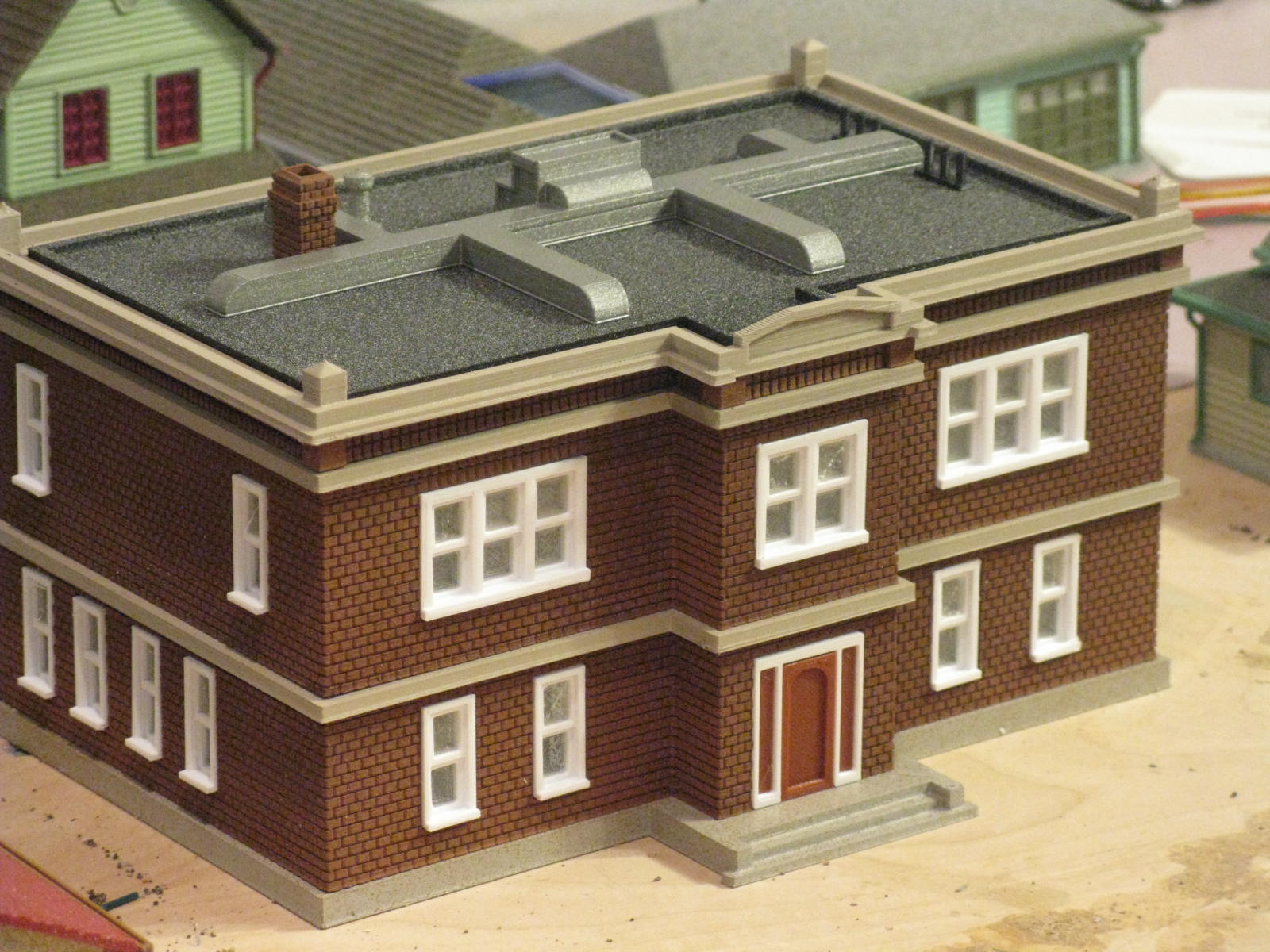 HO Scale School Building