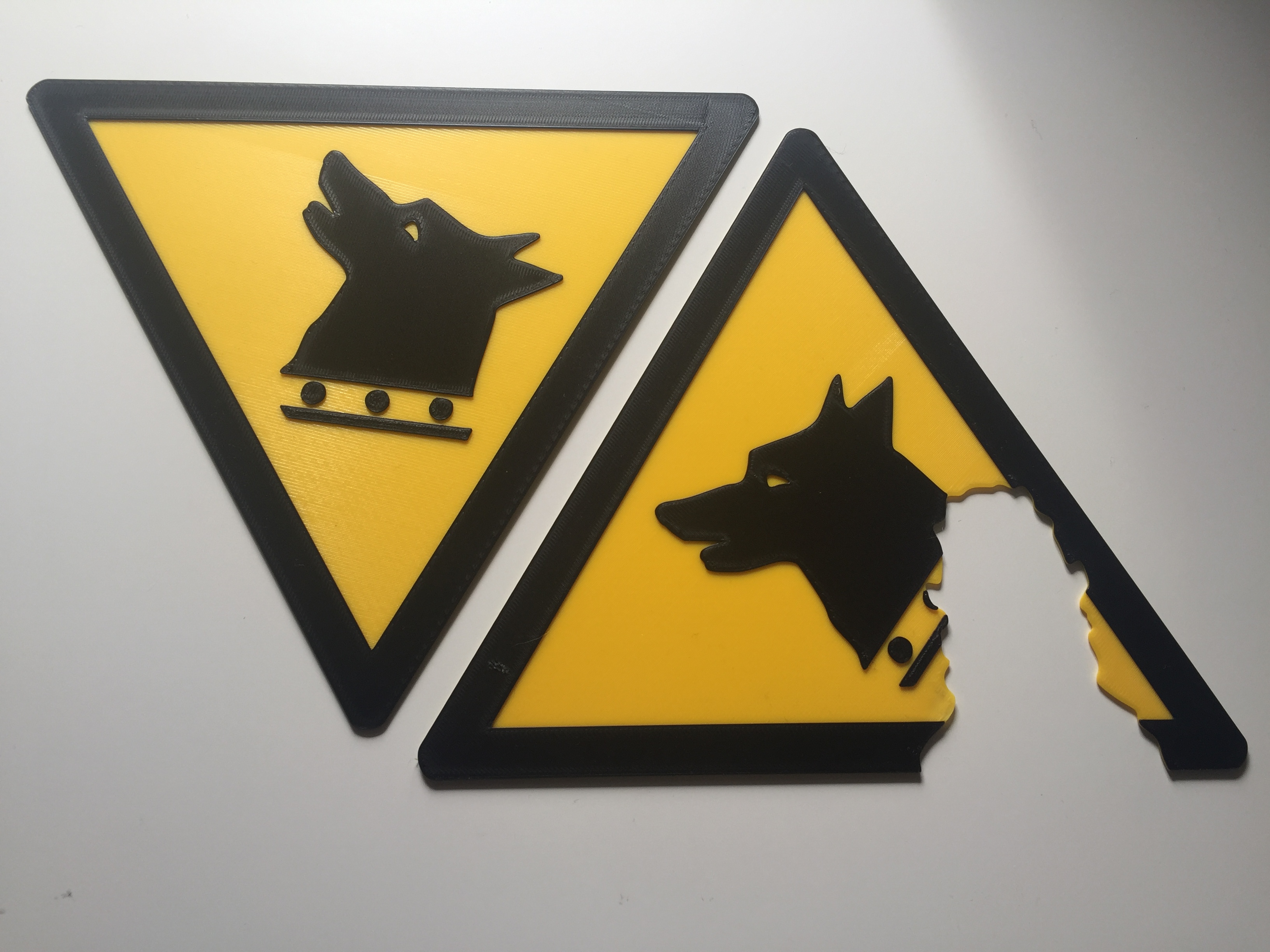 Beware of Dog warning sign