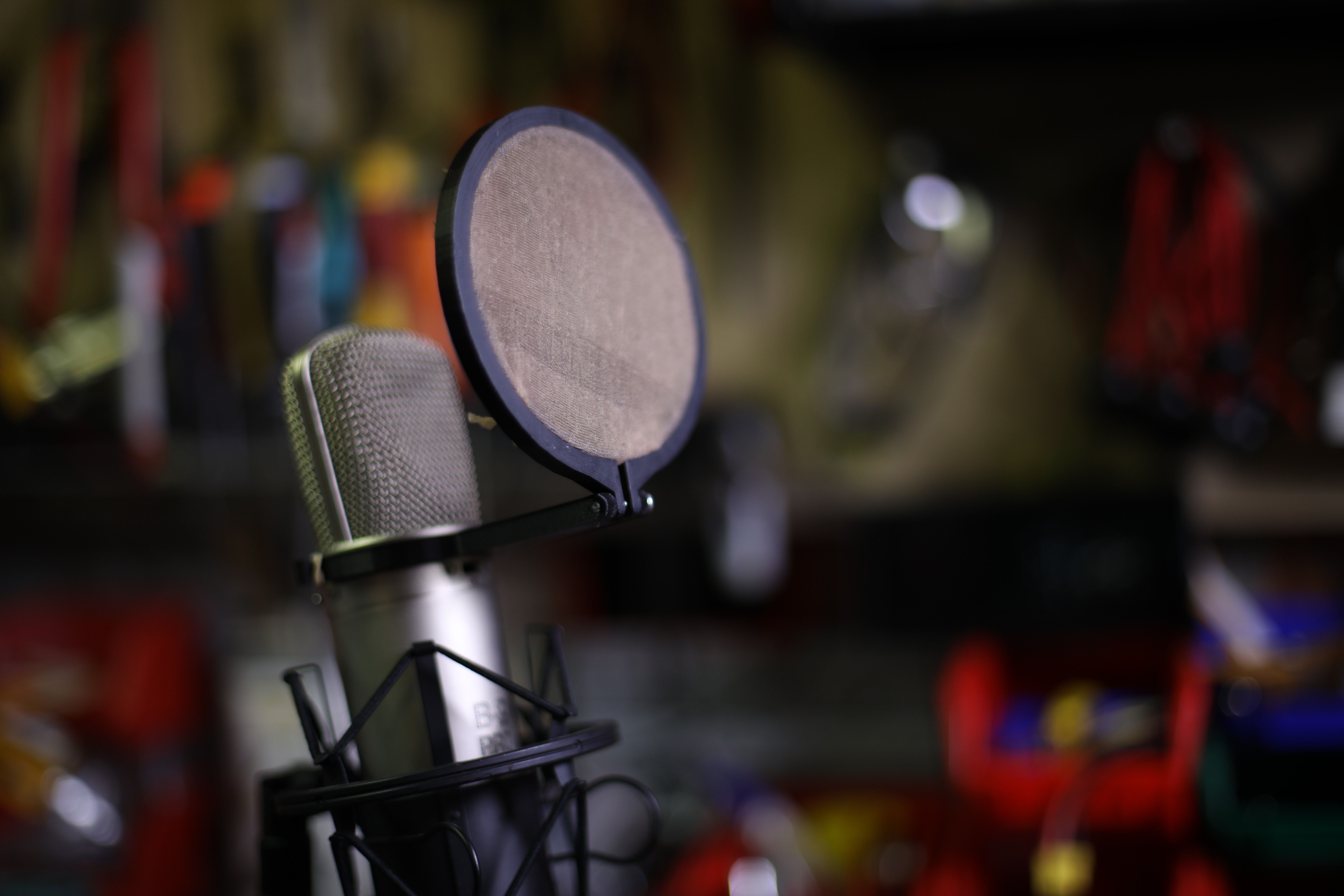 Behringer B2PRO DIY antipop filter