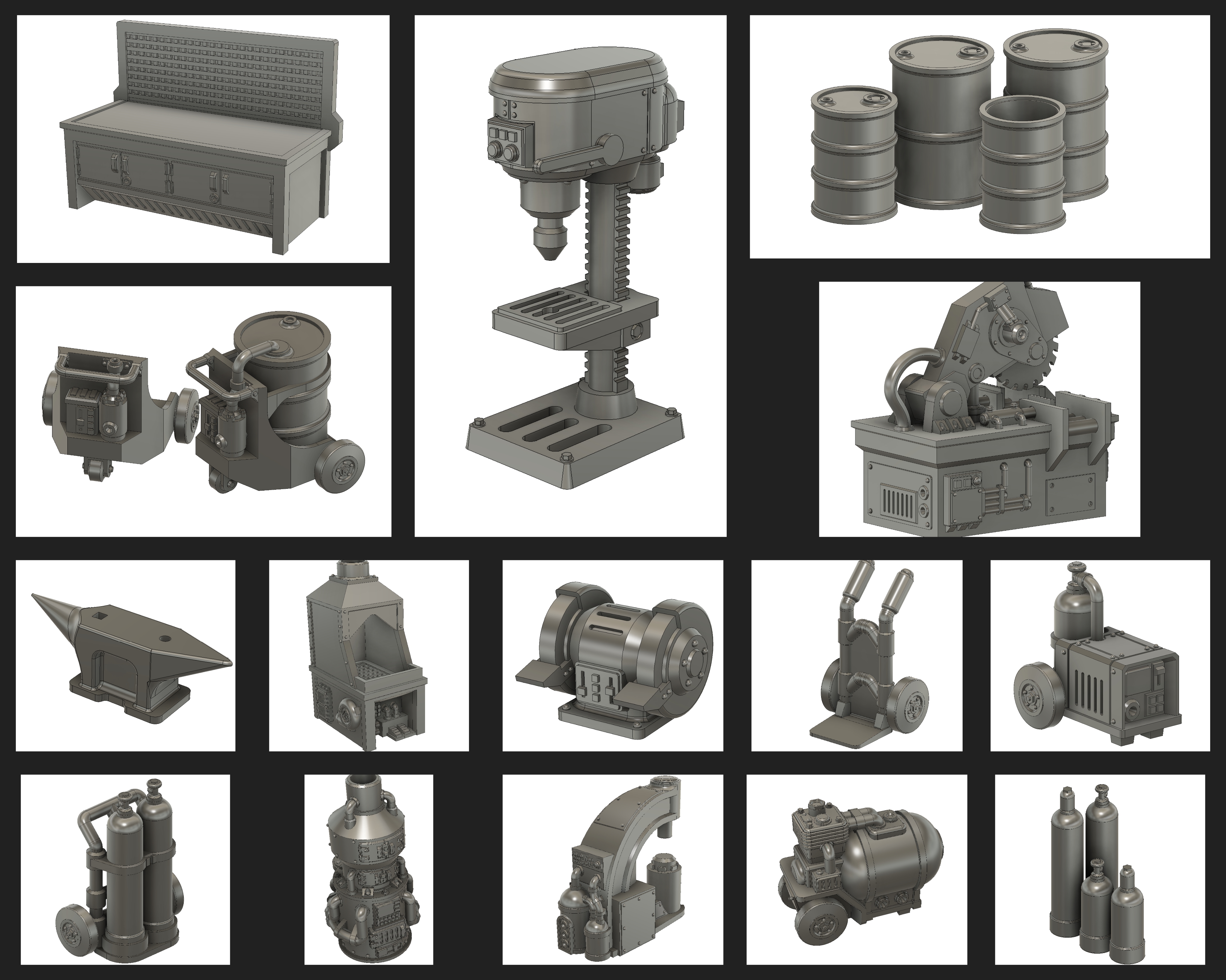 Scifi Machines 5 - Workshop