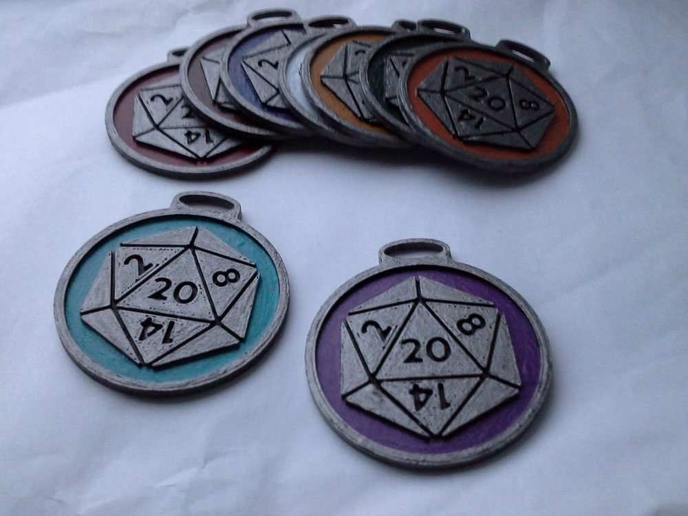 DnD 5e d20 Inspiration Token