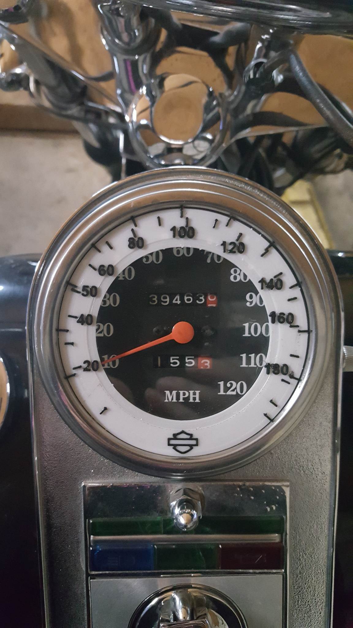 Harley Davidson EVO`95 speedometer stick-on