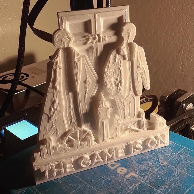 BBC's Sherlock 3D display