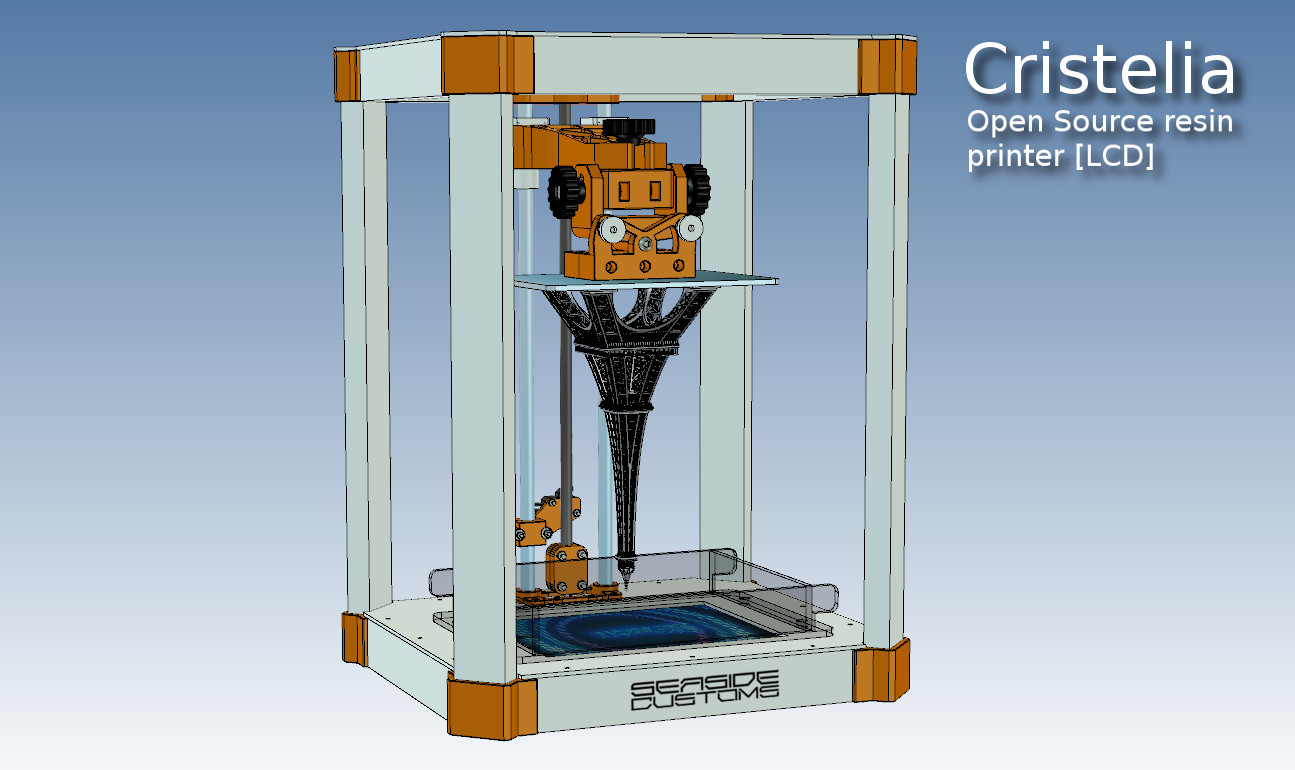 Cristelia - Open Source LCD SLA resin printer [ DayLight ]