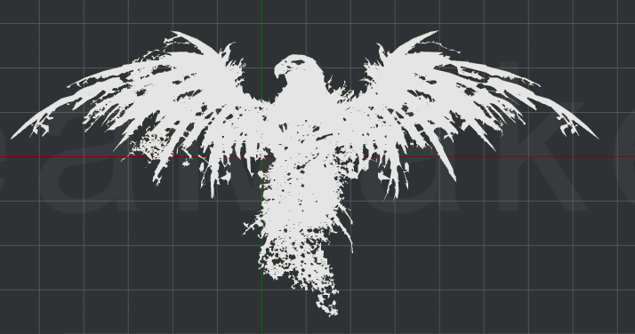 Eagle Abstract 2D Wall Art
