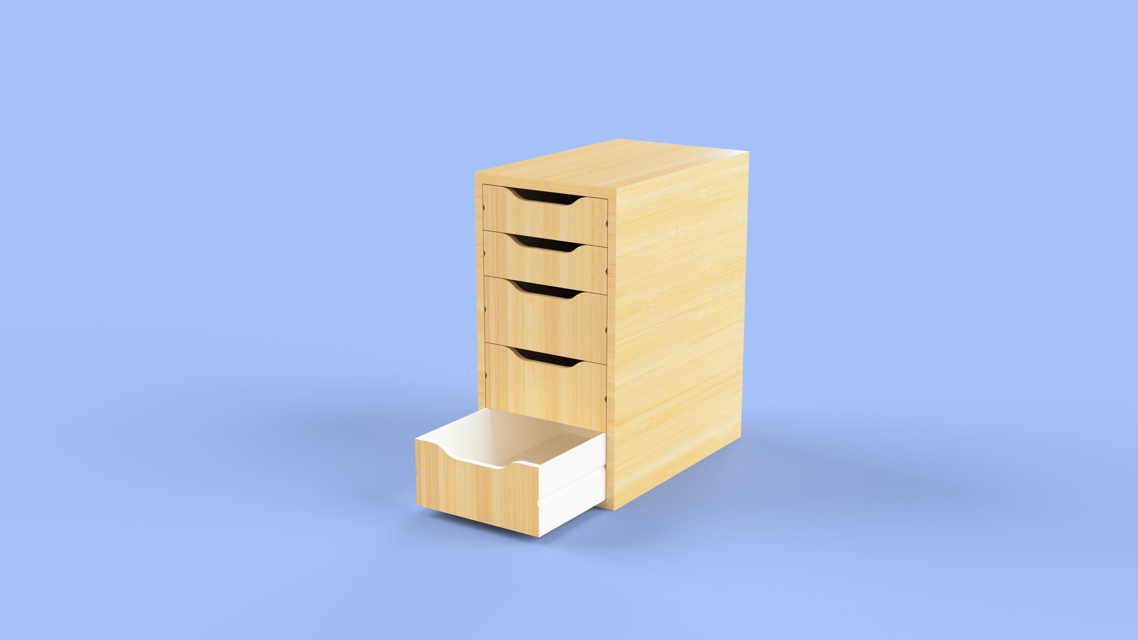 Mini storage Cabinet – Inspired by IKEA’s ALEX