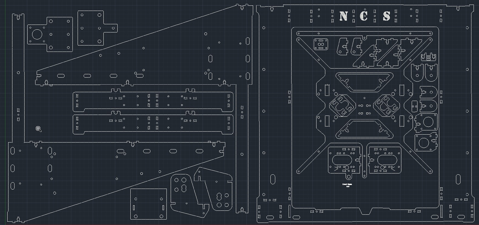NCS P3-v Steel NORTH COUNTRY SPECIALTIES Free DXF download 12 inch 3d printer the NCS P3-v Steel