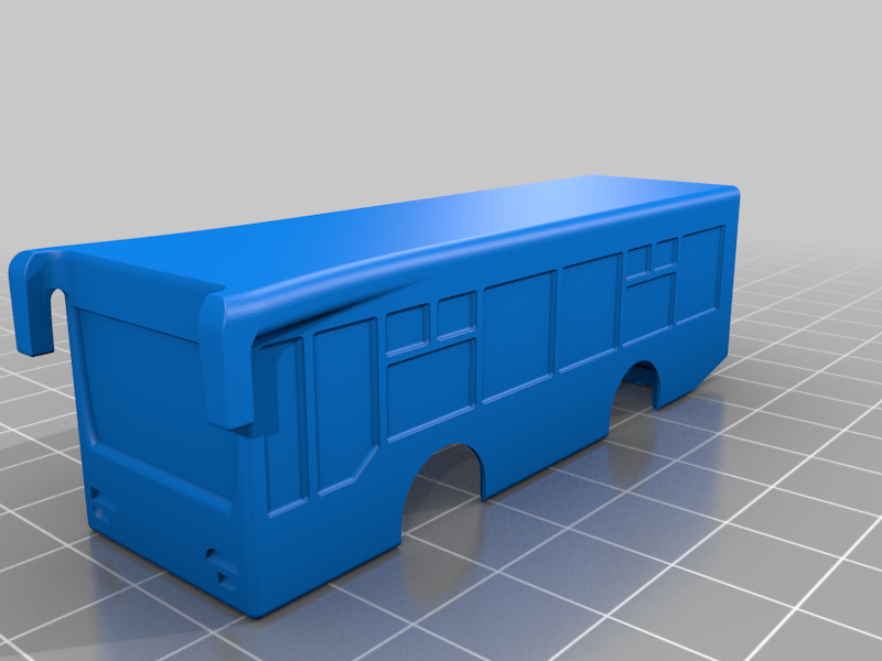 City Bus DETAILED - Turbo Racing Body Shell 1:76 Gen1