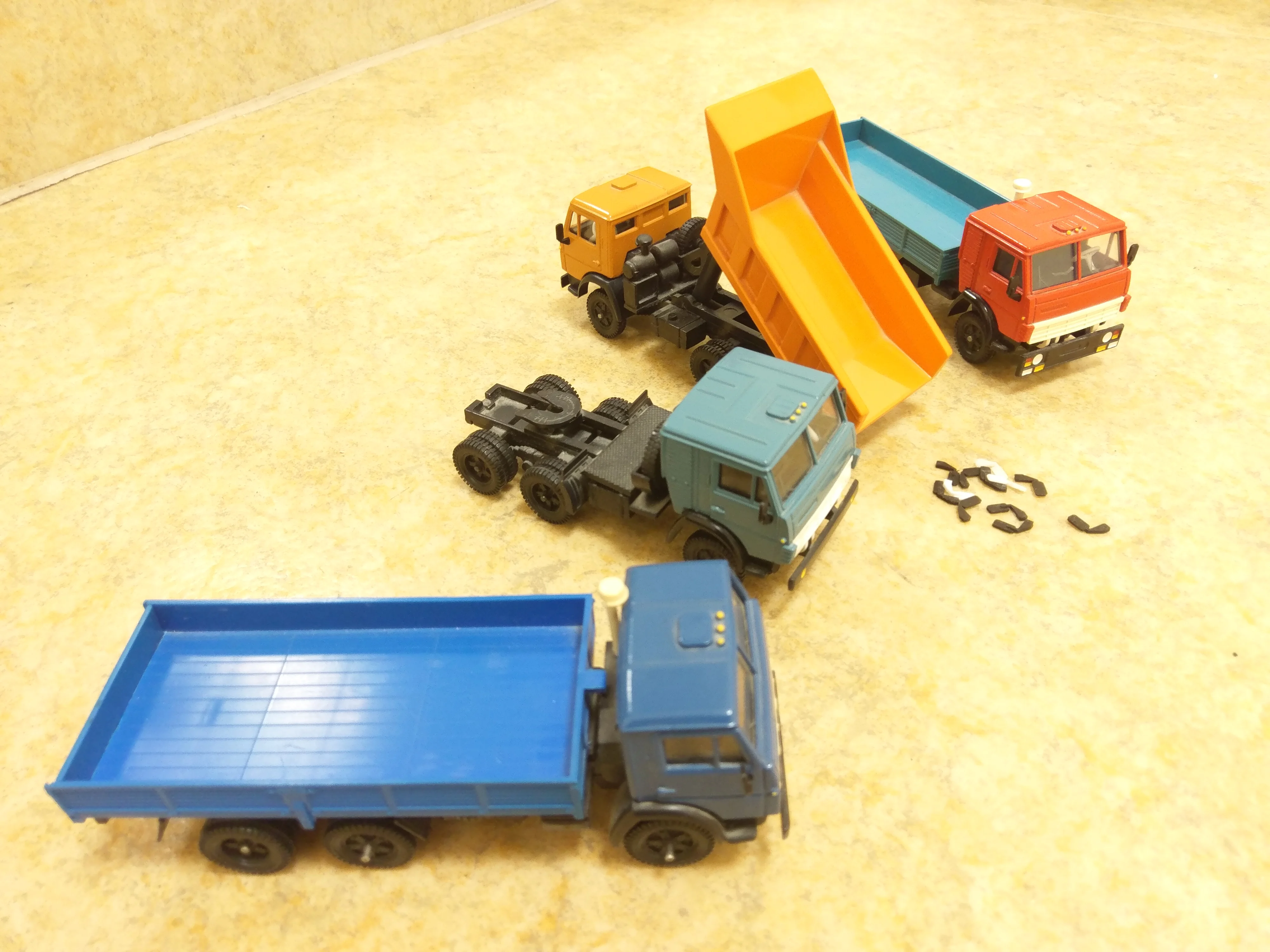 Kamaz mirrors for old Soviet Russian 1/43 model toy